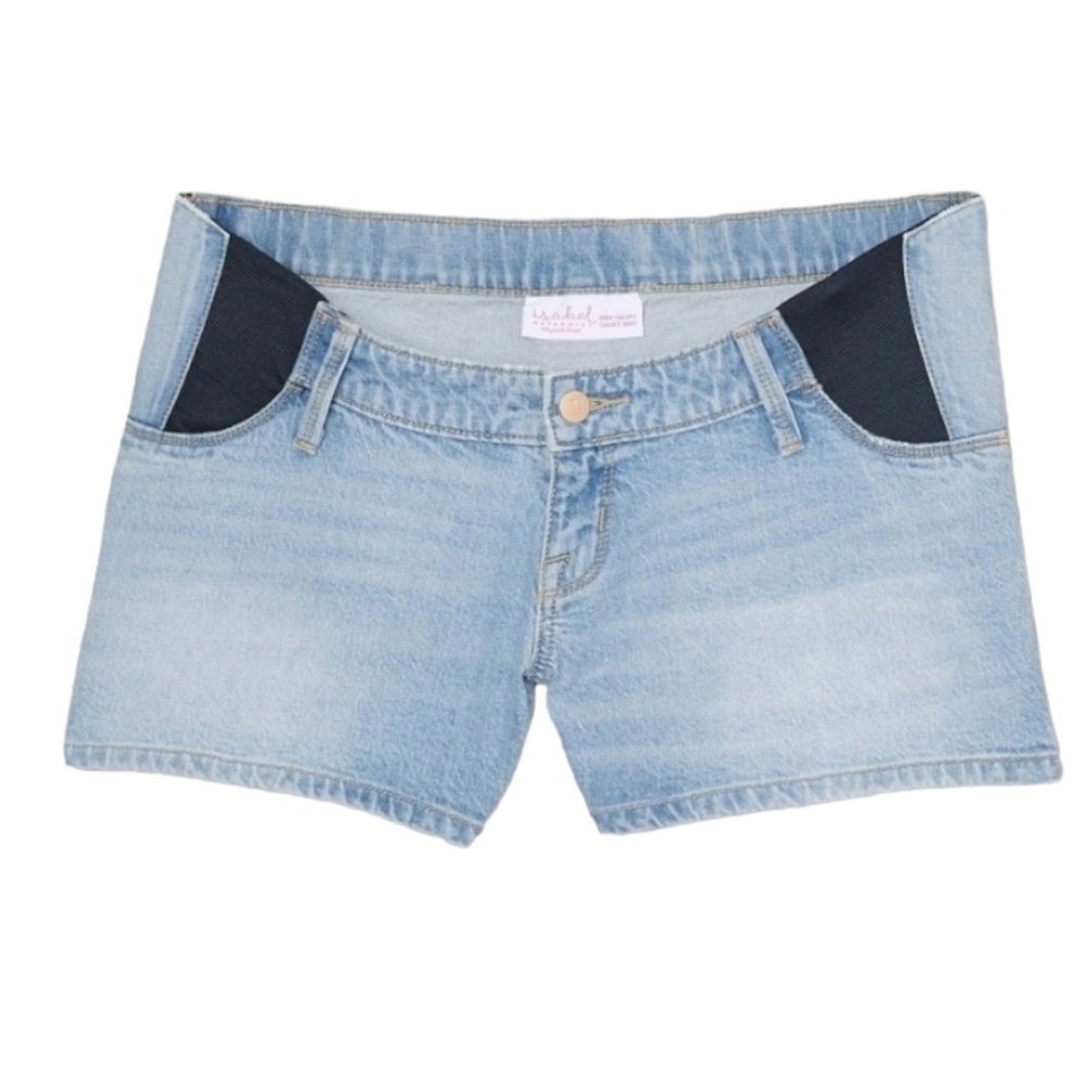 Maternity Jean Shorts Under Belly size 6